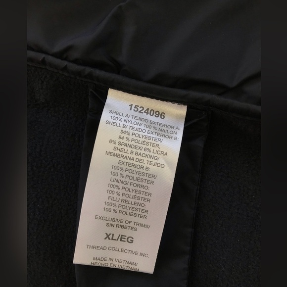 NWT Hurley Men's Wind Proof 3 Layer Fabric Technology Jacket, Black sz XL - Picture 9 of 9